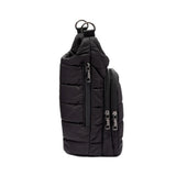 HYDROBAG HANDLE BLACK Matte striped bottle bag S24