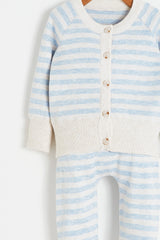 SET 2P TEJIDO CELESTE