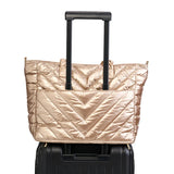 HYDROBAG PUFFER GOLD TOTE PAÑALERA