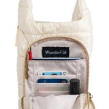 HYDROBAG HANDLE IVORY GLOSSY/ solid vegan leather strap