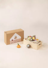 Wooden fruit playset
