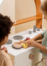 Wooden fruit playset