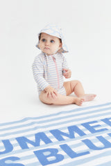 ENTERO BEACH STRIPE ROSA