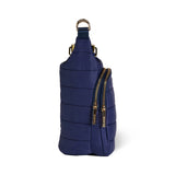 HYDROBAG Navy blue matte gold strap bottle bag