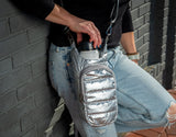 HYDROBAG Silver Shiny bottle bag