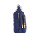 HYDROBAG Navy Matte Vegan leather bottle bag