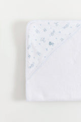 TOALLA CHICA LITTLE PANDA CELESTE