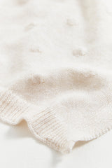 MANTA TEJIDA MY FIRST KNIT BEIGE