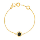 OCEAN CHIP BLACK BRACELET
