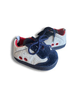 ZAPATILLA GRIS/ROJO SPORT