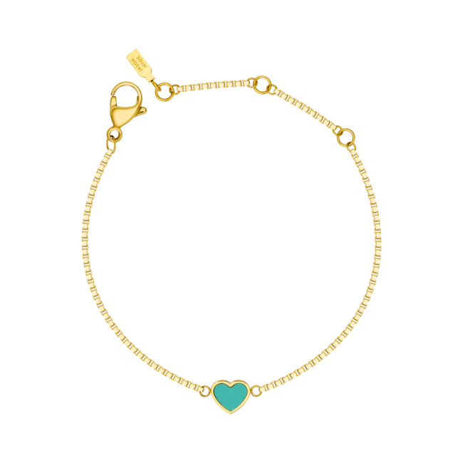 AMARE TURQUOISE CHIP BRACELET