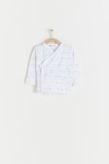 Pijama Set batita in the woods gris