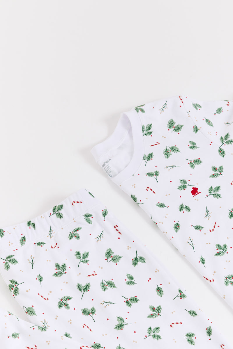 PJ MOM JOY LEAVES CHRISTMAS