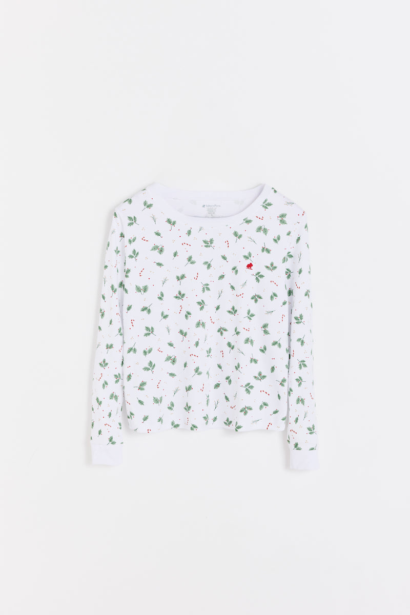 PJ MOM JOY LEAVES CHRISTMAS