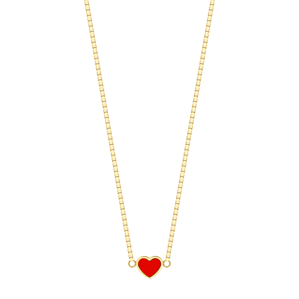 AMARE RED CHIP NECKLACE