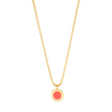 OCEAN CORAL CHIP NECKLACE