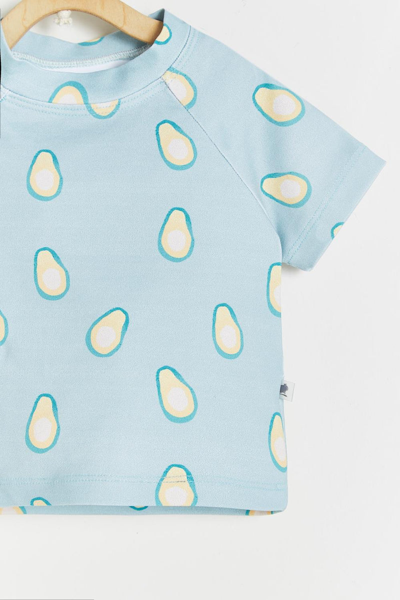 T-SHIRT CLOUD PRINT BEACH PALTA