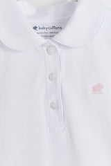 T-SHIRT C/ CUELLO BB Y CARTERA MC BLANCO