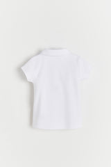 T-SHIRT C/ CUELLO BB Y CARTERA MC BLANCO