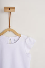 T-SHIRT GRACE MC PIMA COLORS BLANCO