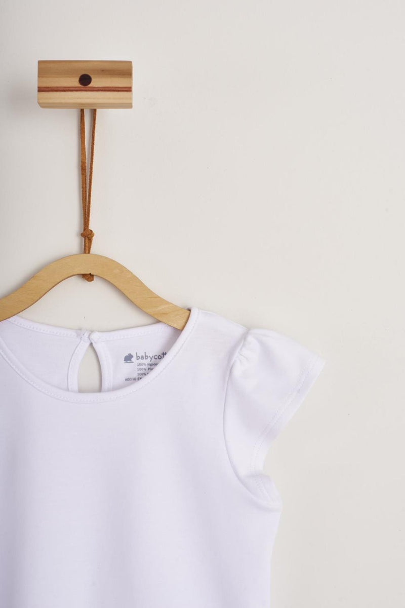 T-SHIRT GRACE MC PIMA COLORS BLANCO
