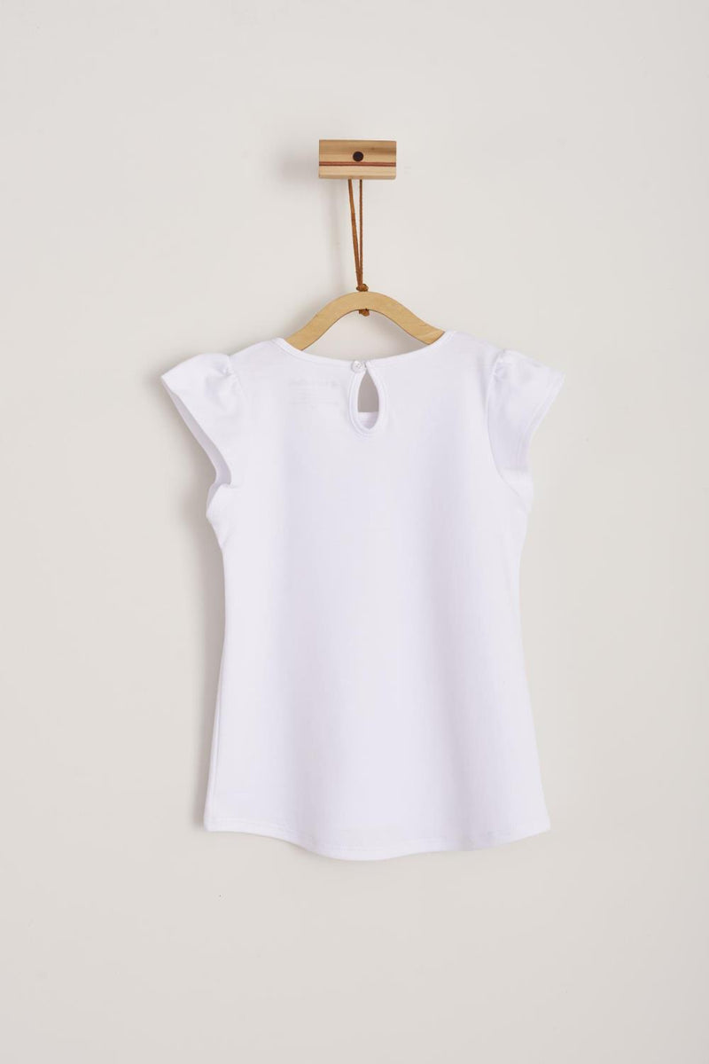 T-SHIRT GRACE MC PIMA COLORS BLANCO