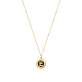 OCEAN BLACK CHIP NECKLACE