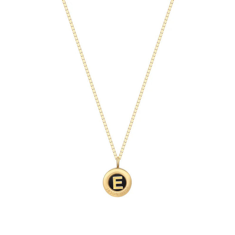 OCEAN BLACK CHIP NECKLACE