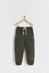 PANTALON MAX GABARDINA VERDE