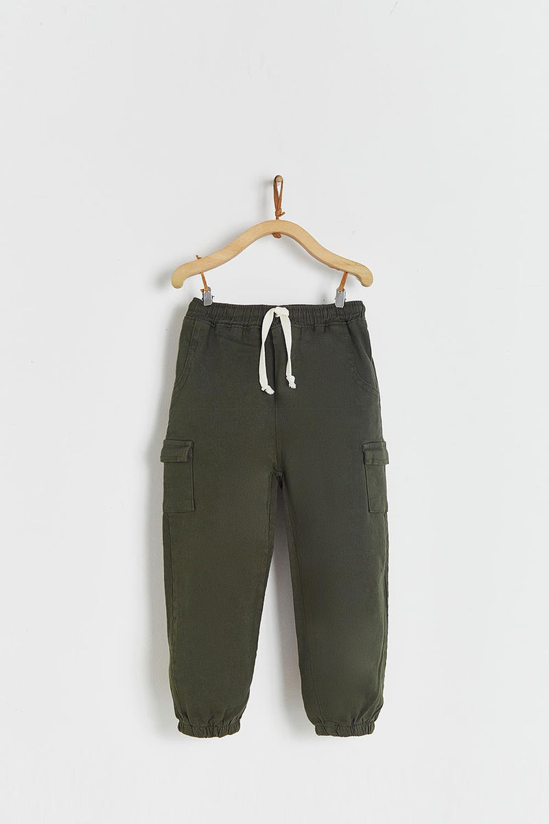 PANTALON MAX GABARDINA VERDE