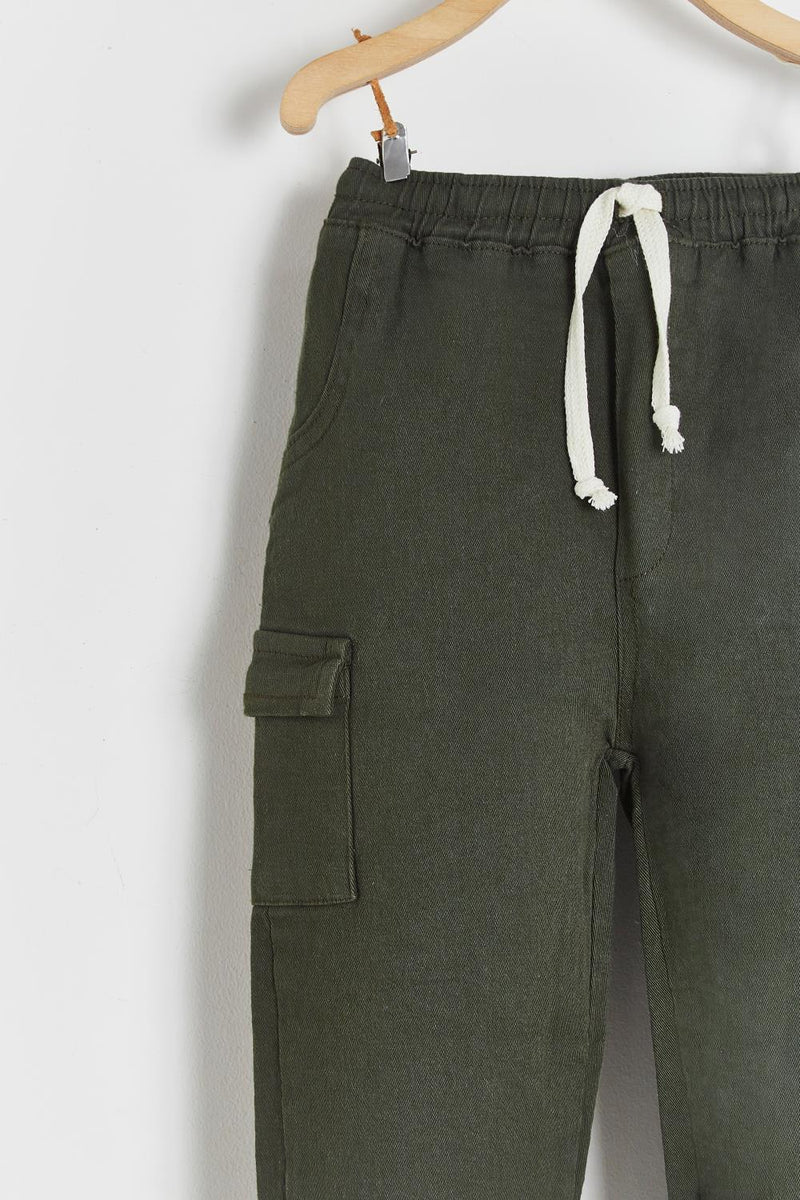 PANTALON MAX GABARDINA VERDE