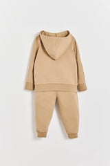 SET 2P TERRY ESSENTIALS BEIGE
