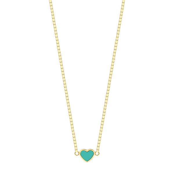 AMARE TURQUOISE CHIP NECKLACE