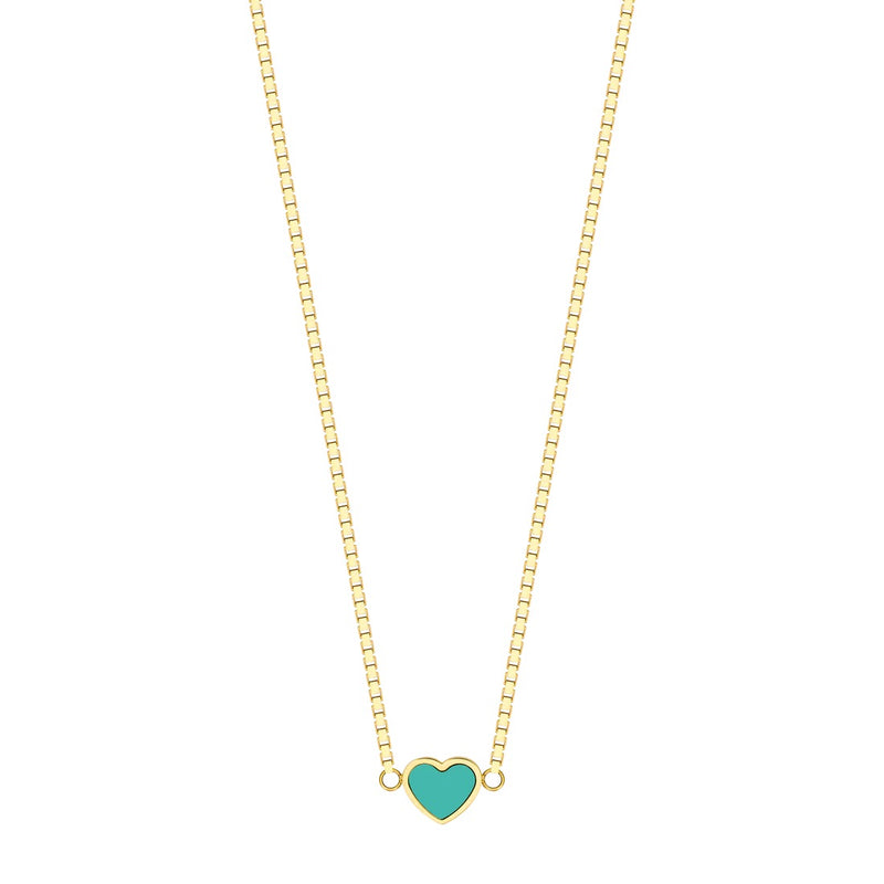 AMARE TURQUOISE CHIP NECKLACE