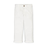 Hope and Henry Linen white pant Stretch
