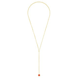 OCEAN RED CHIP LARIAT