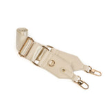 HYDROBAG HANDLE IVORY GLOSSY/ solid vegan leather strap