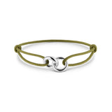 BRACELET SAYNA OLIVE CORD