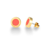 OCEAN CORAL CHIP EARRINGS