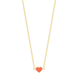 AMARE CORAL CHIP NECKLACE