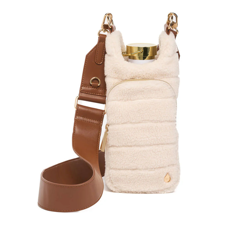 HYDROBAG Sherpa Ivoy Vegan leather strap bag