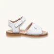 Classic Sandal w/Scallop White Child