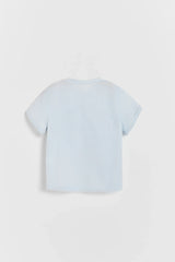 CAMISA JONA LINEN CELESTE