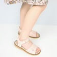 Classic Sandal w/Scallop Pink Child