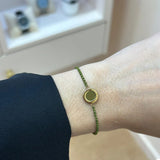 OCEAN OLIVE GREEN CHIP OLIVE GREEN BRACELET