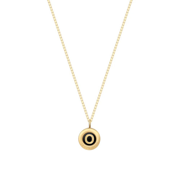 OCEAN BLACK CHIP NECKLACE