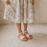 Classic Sandal w/Scallop Pink Child