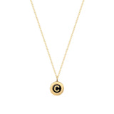 OCEAN BLACK CHIP NECKLACE