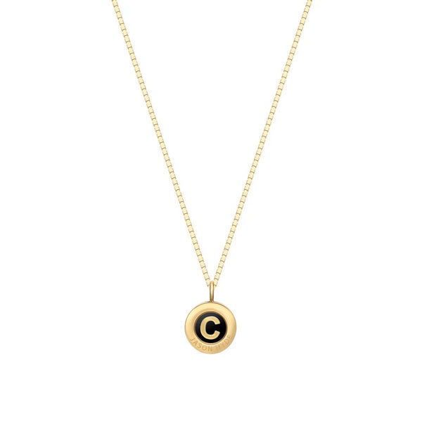 OCEAN BLACK CHIP NECKLACE