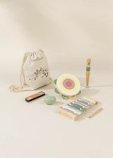 Wooden instrumental playset